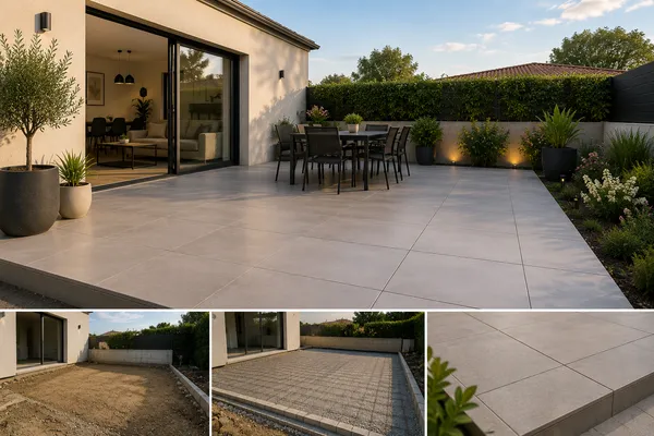Terrasse extérieure Tournefeuille
